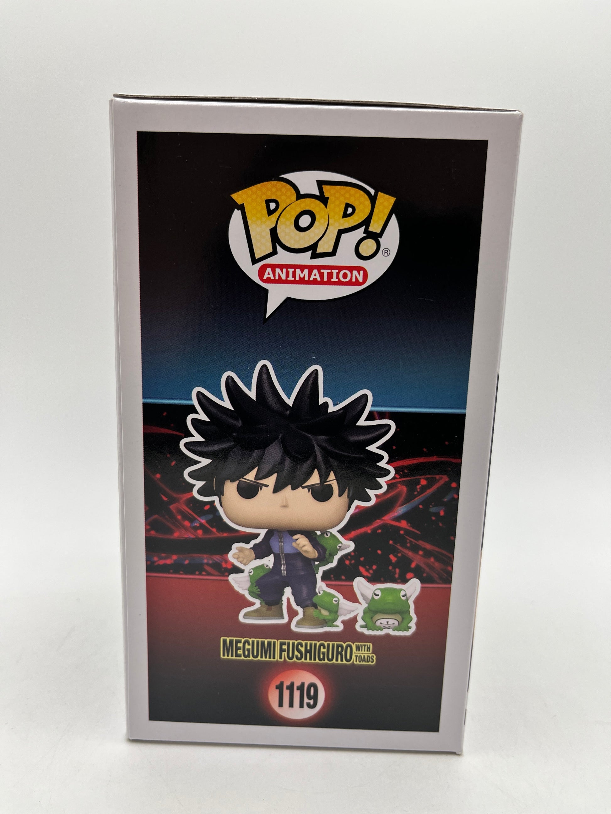 Funko POP! Animation JuJutsu Kaisen - Megumi Fushiguro With Toads #1119 - Vinyl Collectable FRENLY BRICKS - Open 7 Days