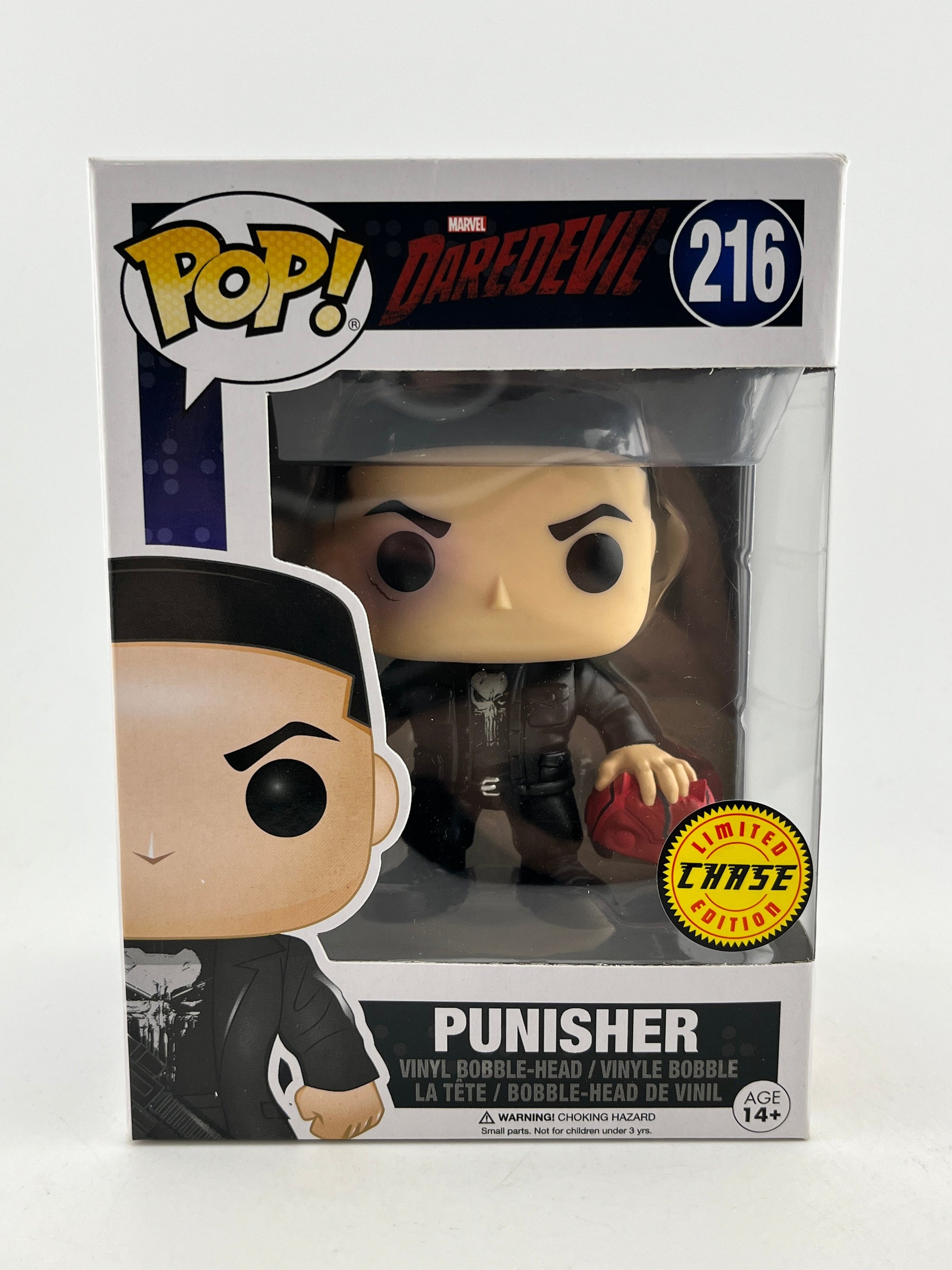 Funko POP! Marvel Daredevil - Punisher #216 - Chase Limited Edition FRENLY BRICKS - Open 7 Days