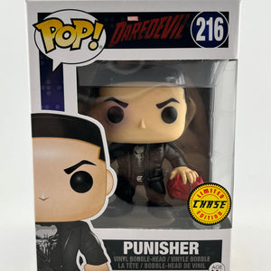 Funko POP! Marvel Daredevil - Punisher #216 - Chase Limited Edition FRENLY BRICKS - Open 7 Days