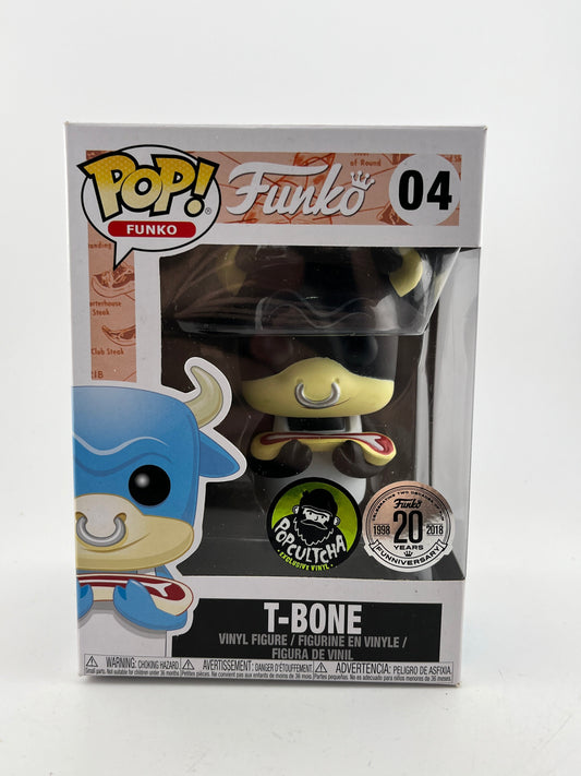 Funko POP! Funko - T-Bone #04 - PopCultcha Exclusive 20th Anniversary FRENLY BRICKS - Open 7 Days