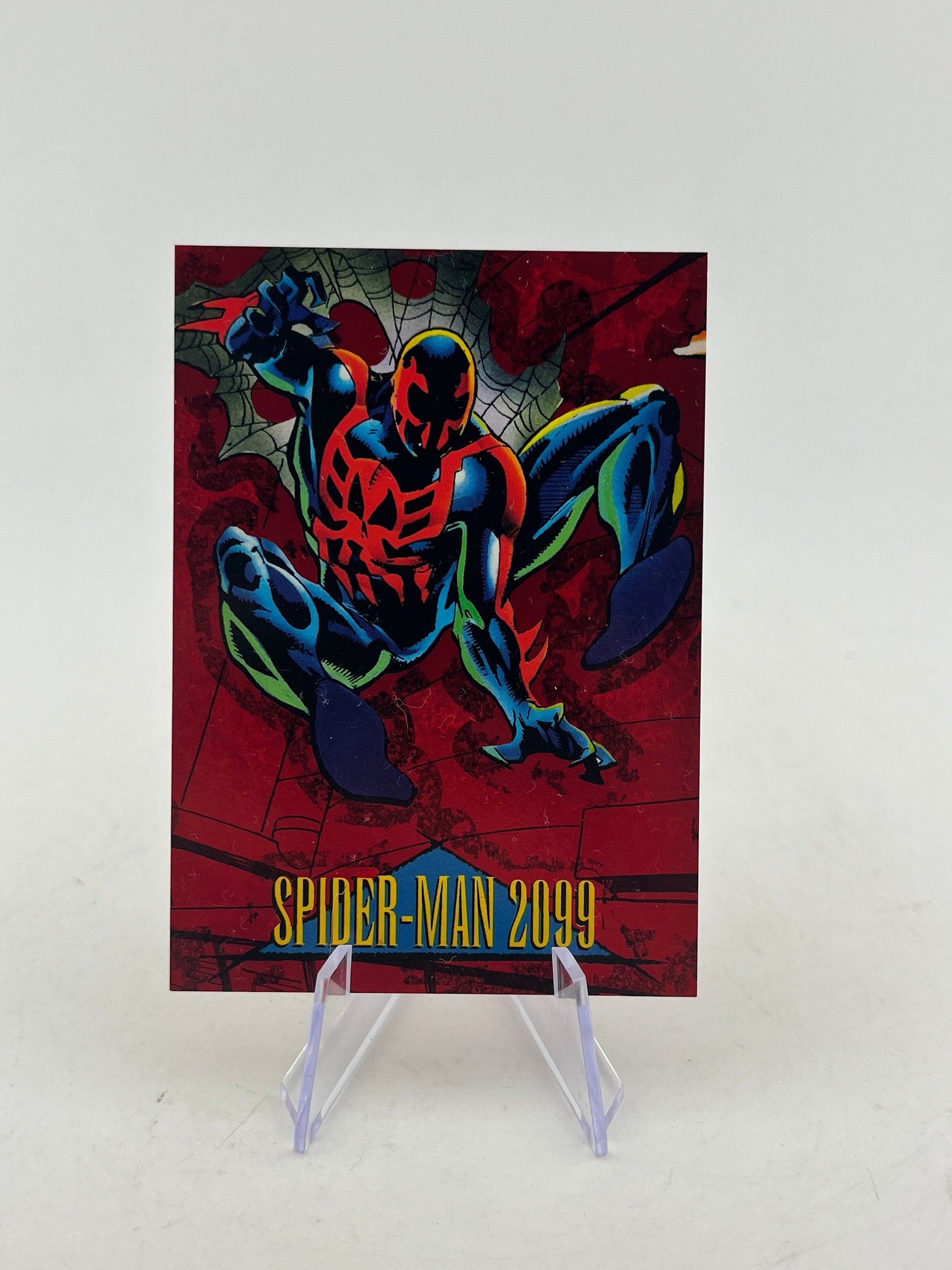 1993 SkyBox Marvel Universe Series 4 - Spider-Man 2099 Red Foil Card #5 FRENLY BRICKS - Open 7 Days