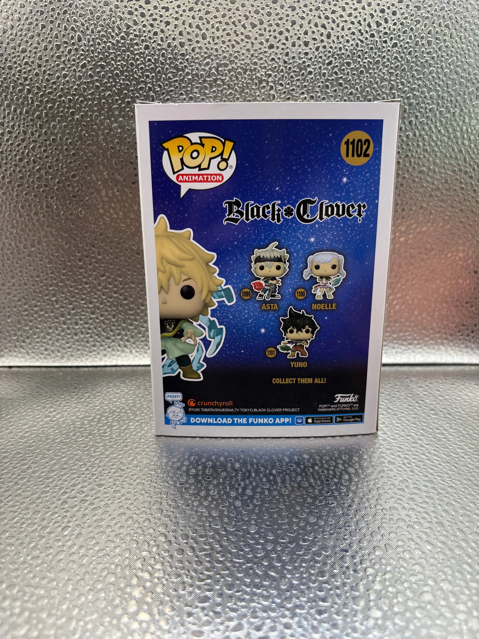 Funko pop Vinyl #1102 Black Clover Luck Voltia FRENLY BRICKS - Open 7 Days