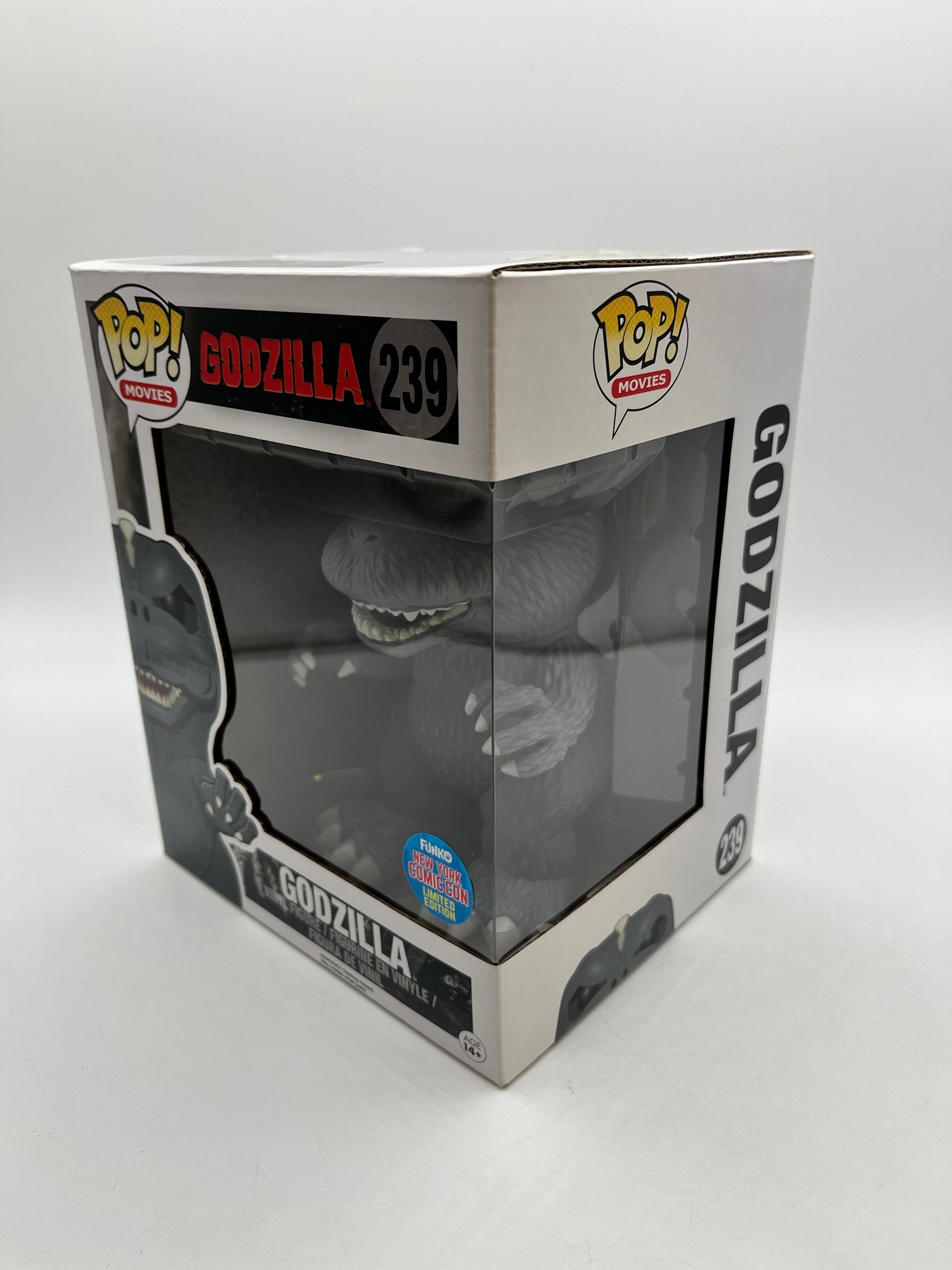 Funko POP! Movies Godzilla - Godzilla #239 - New York Comic Con Limited Edition FRENLY BRICKS - Open 7 Days