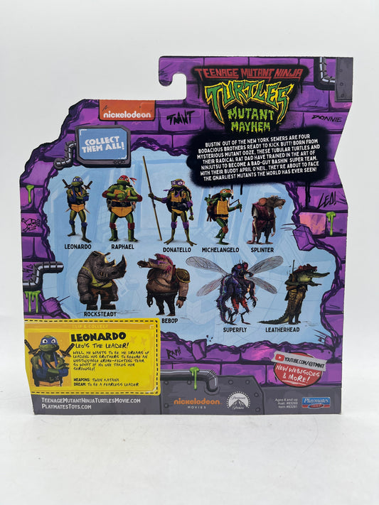 Teenage Mutant Ninja Turtles: Mutant Mayhem Leonardo Action Figure FRENLY BRICKS - Open 7 Days
