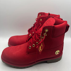 US12 - Culture Kings x Timberland Premium Boots 'Red Gold' FRENLY BRICKS - Open 7 Days