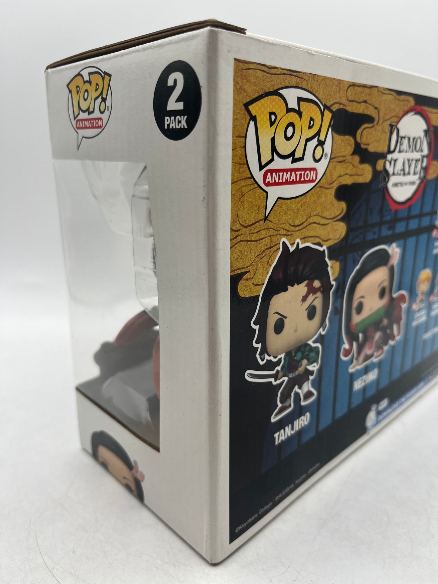 Funko Pop! Vinyl: Demon Slayer: Kimetsu No Yaiba - Tanjiro And Nezuko 2 Pack