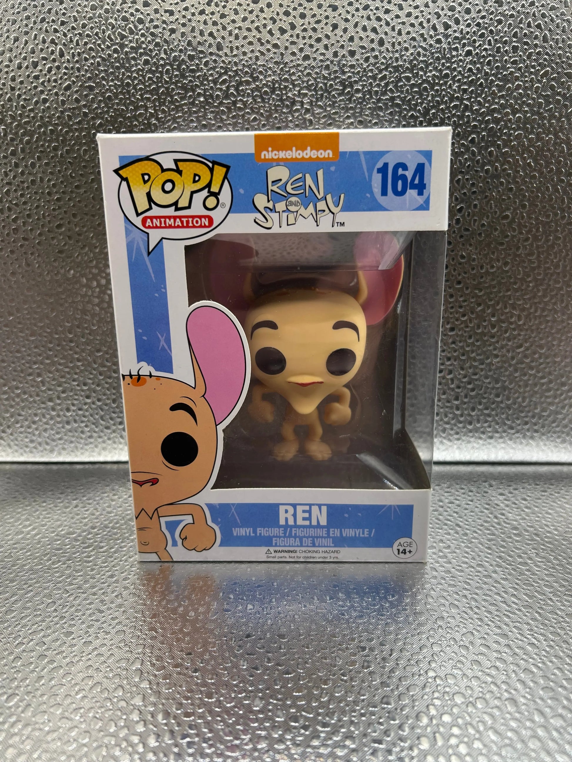 Funko Pop #164 Animation Ren And Stimpy Ren FRENLY BRICKS - Open 7 Days