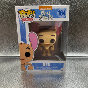 Funko Pop #164 Animation Ren And Stimpy Ren FRENLY BRICKS - Open 7 Days