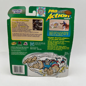 NFL Starting Lineup SLU Pro Action Barry Sanders Figure Lions 1999 - Hasbro FRENLY BRICKS - Open 7 Days