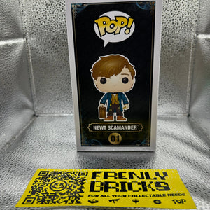 Pop Vinyl 01 Fantastic Beasts Newt Scamander FRENLY BRICKS - Open 7 Days