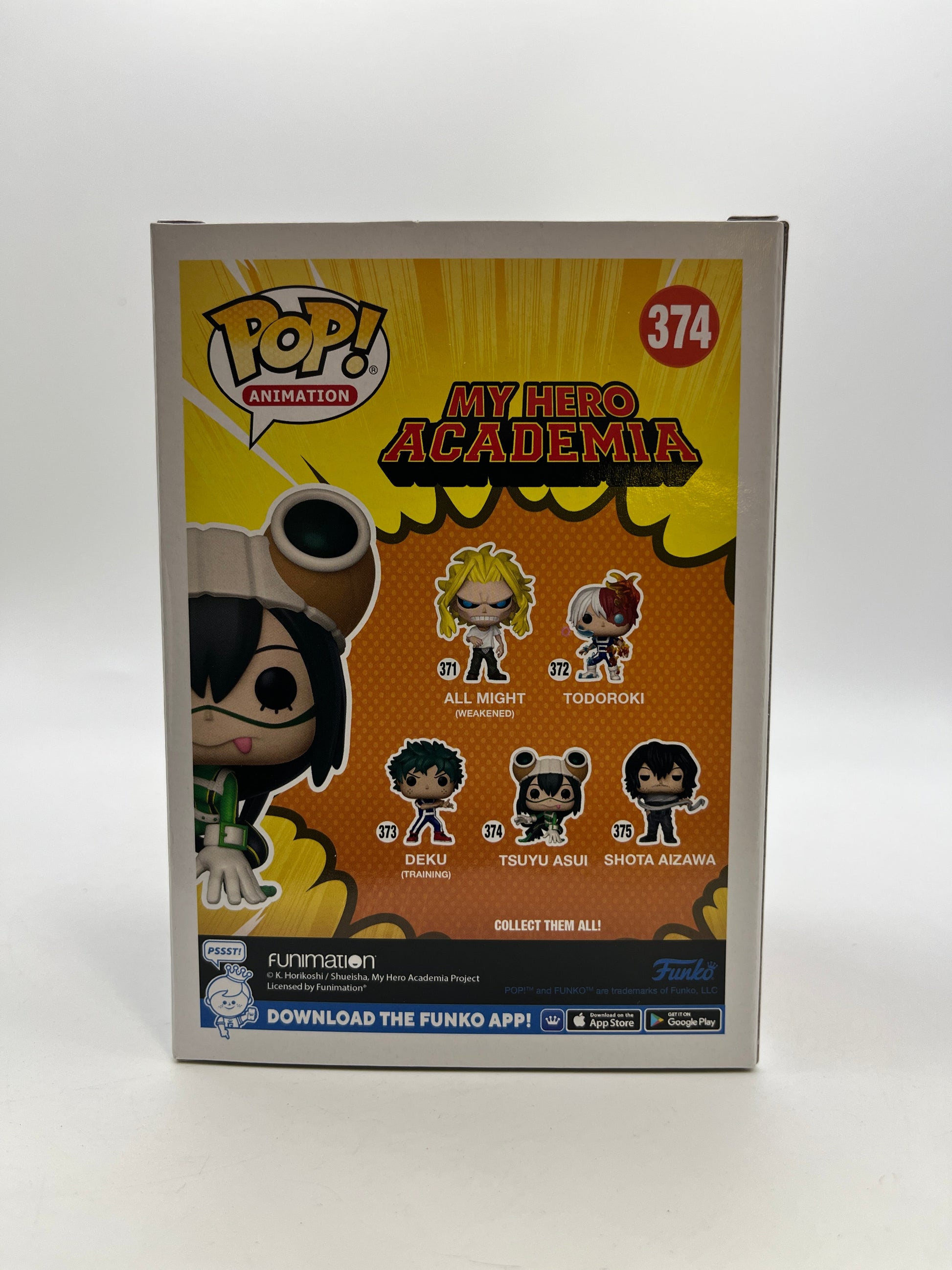 Funko POP! Animation My Hero Academia - Tsuyu Asui #374 - Fall Limited Edition FRENLY BRICKS - Open 7 Days