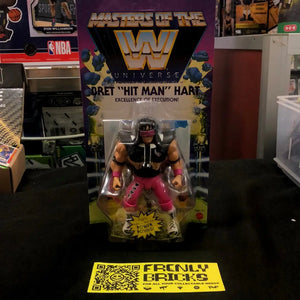 Masters of the WWE Universe Bret “Hit Man” Hart New Action Figure FRENLY BRICKS - Open 7 Days