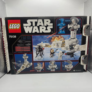 LEGO Star Wars - 75138 Hoth attack, Used 95% Complete, No Imperial Snowtrooper FRENLY BRICKS - Open 7 Days