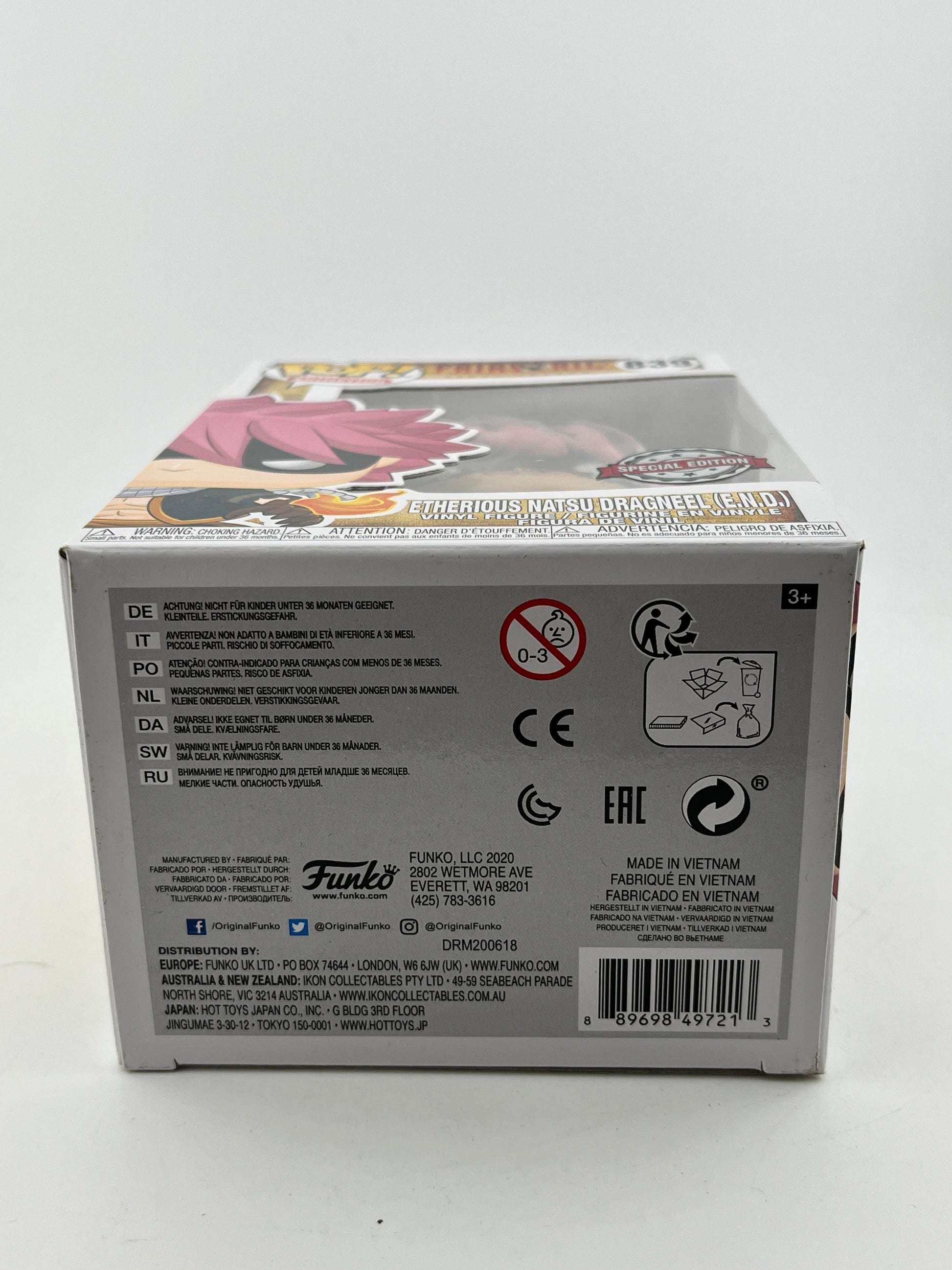 Funko POP! Animation Fairy Tail - Etherious Natsu Dragneel (E.N.D.) #839 - Vinyl Collectable FRENLY BRICKS - Open 7 Days