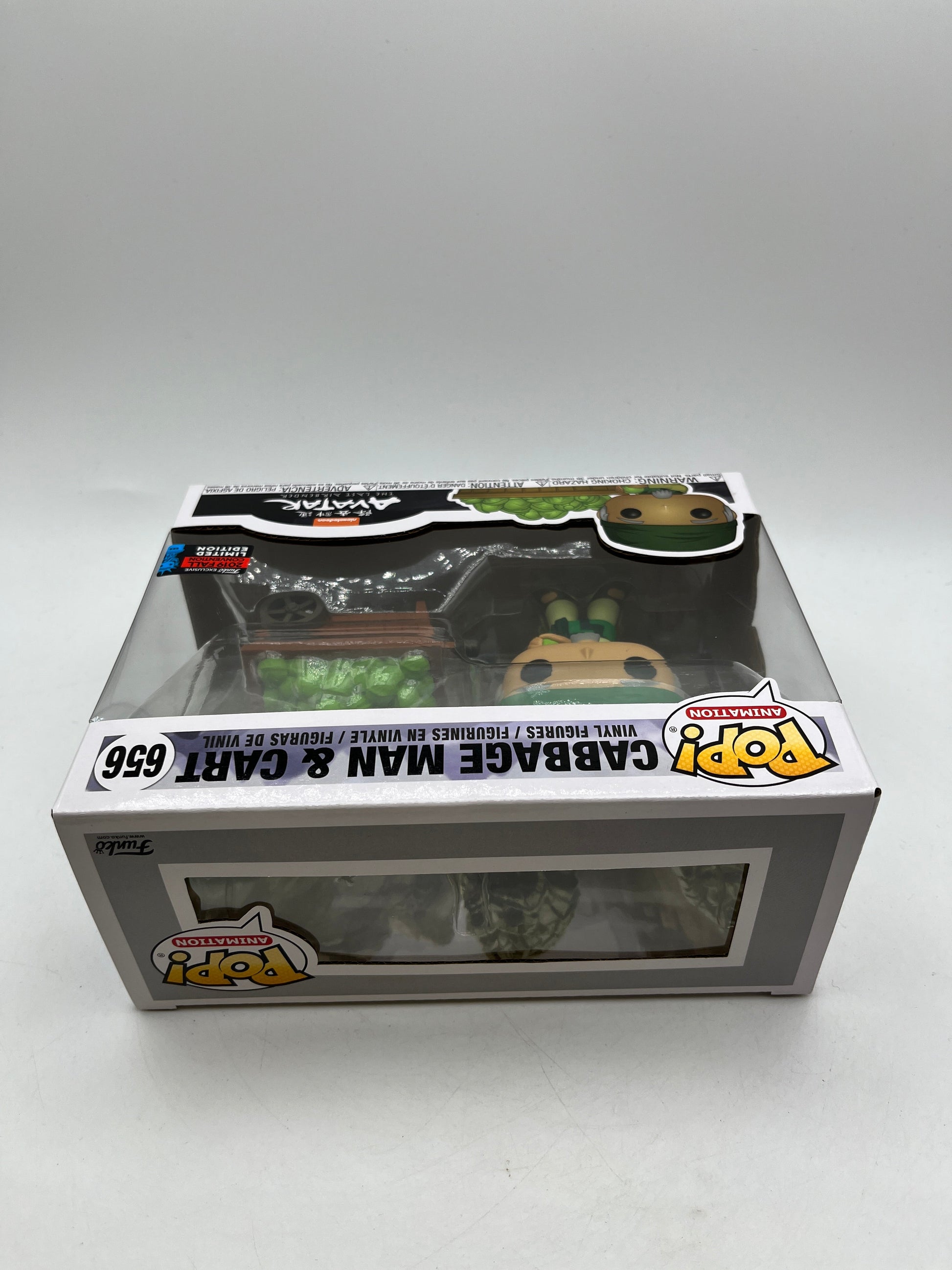 Funko POP! Animation Avatar The Last Air Bender - Cabbage Man & Cart #656 - Vinyl Collectable FRENLY BRICKS - Open 7 Days