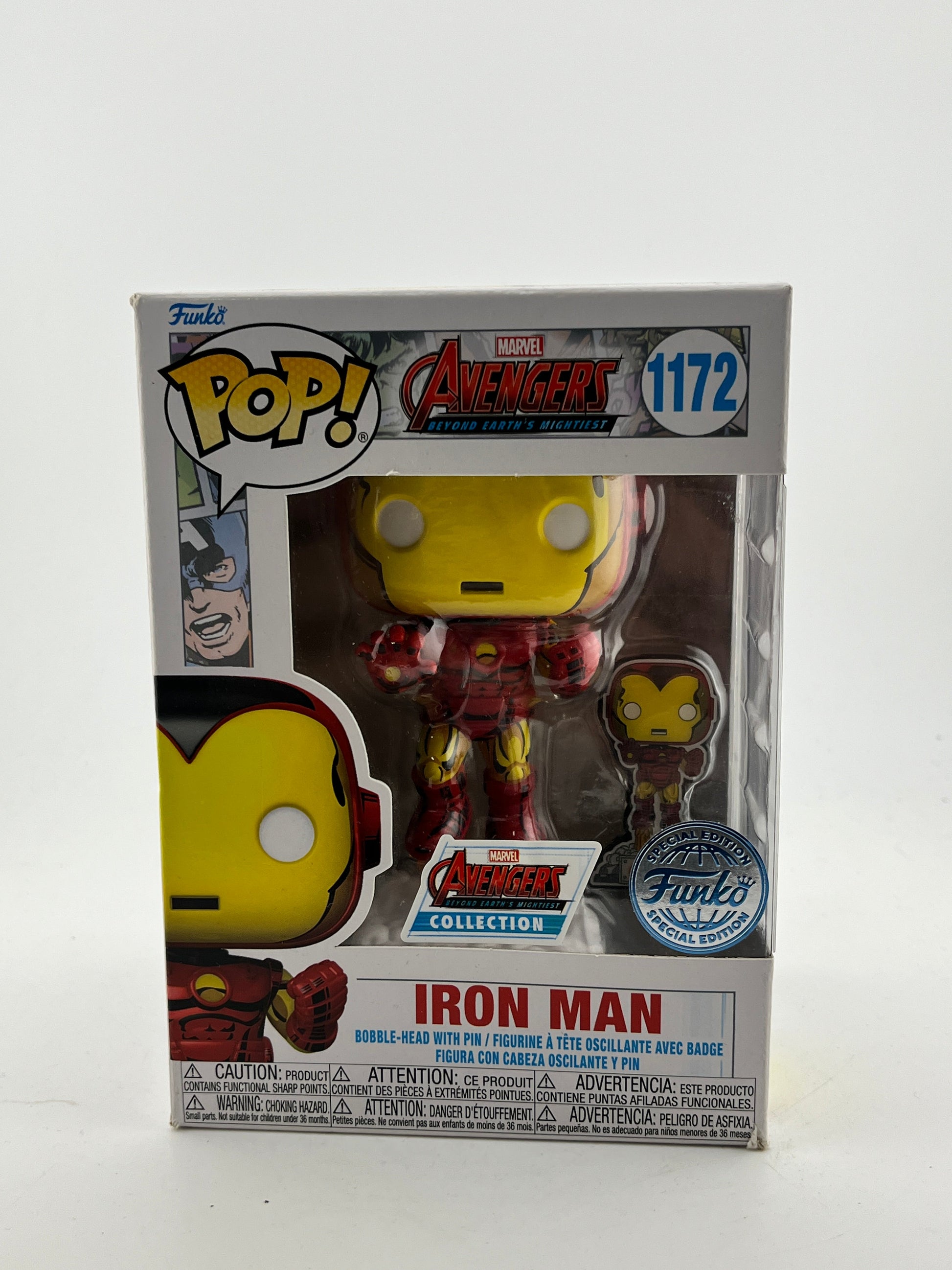 Funko POP! Marvel - Iron Man #1172 - Avenger Beyond Earths Mightiest FRENLY BRICKS - Open 7 Days