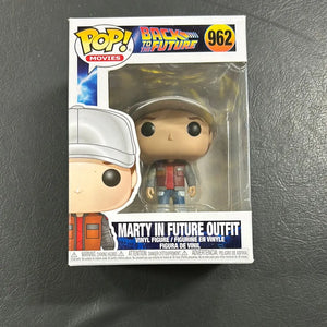 Funko Pop! Movies: Back to the Future - Marty in Future Outfit #962 Vinyl Figure FRENLY BRICKS - Open 7 Days