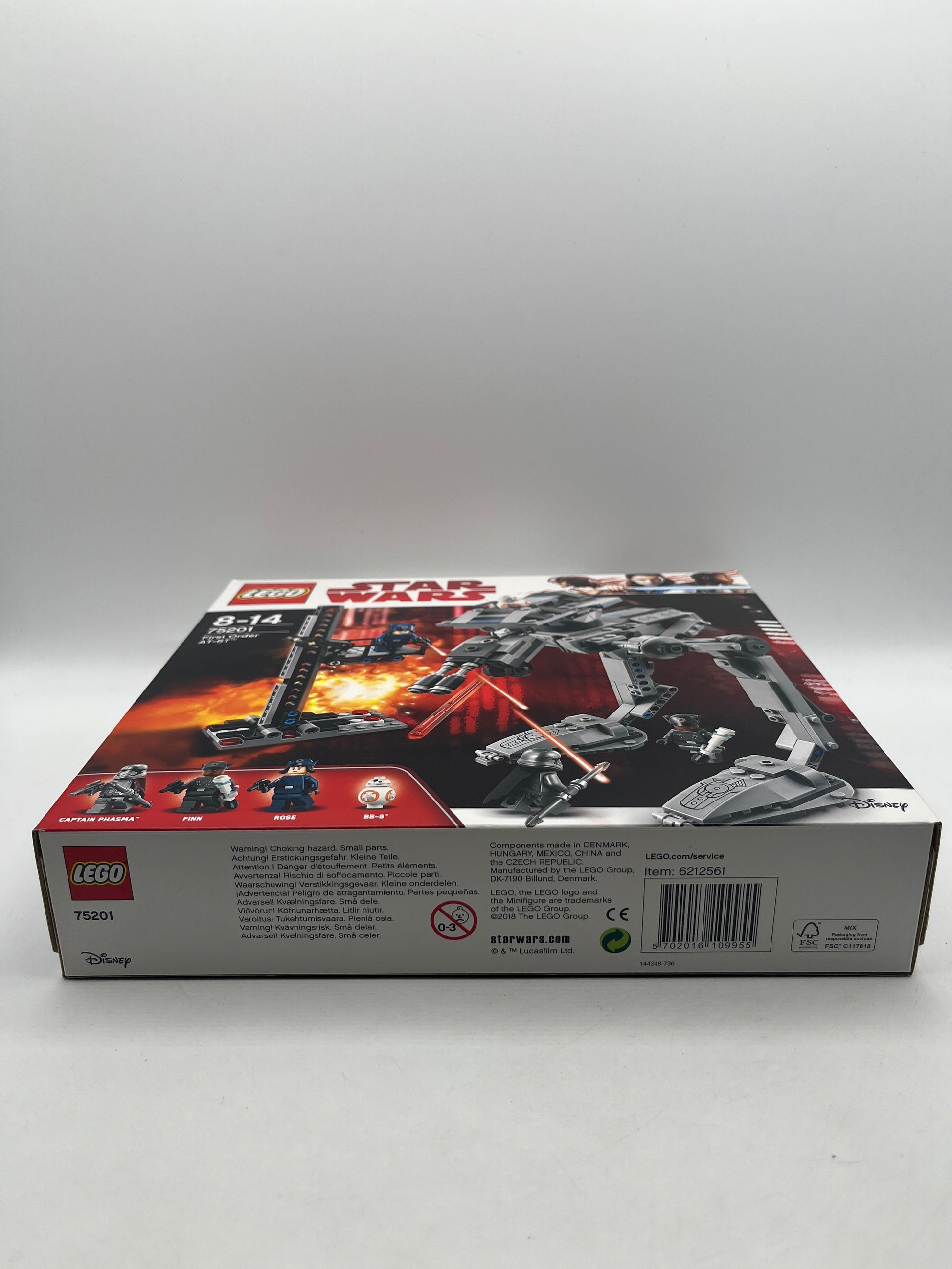 LEGO 75201 - Star Wars - First Order AT-ST - 2018 - NEW FRENLY BRICKS - Open 7 Days
