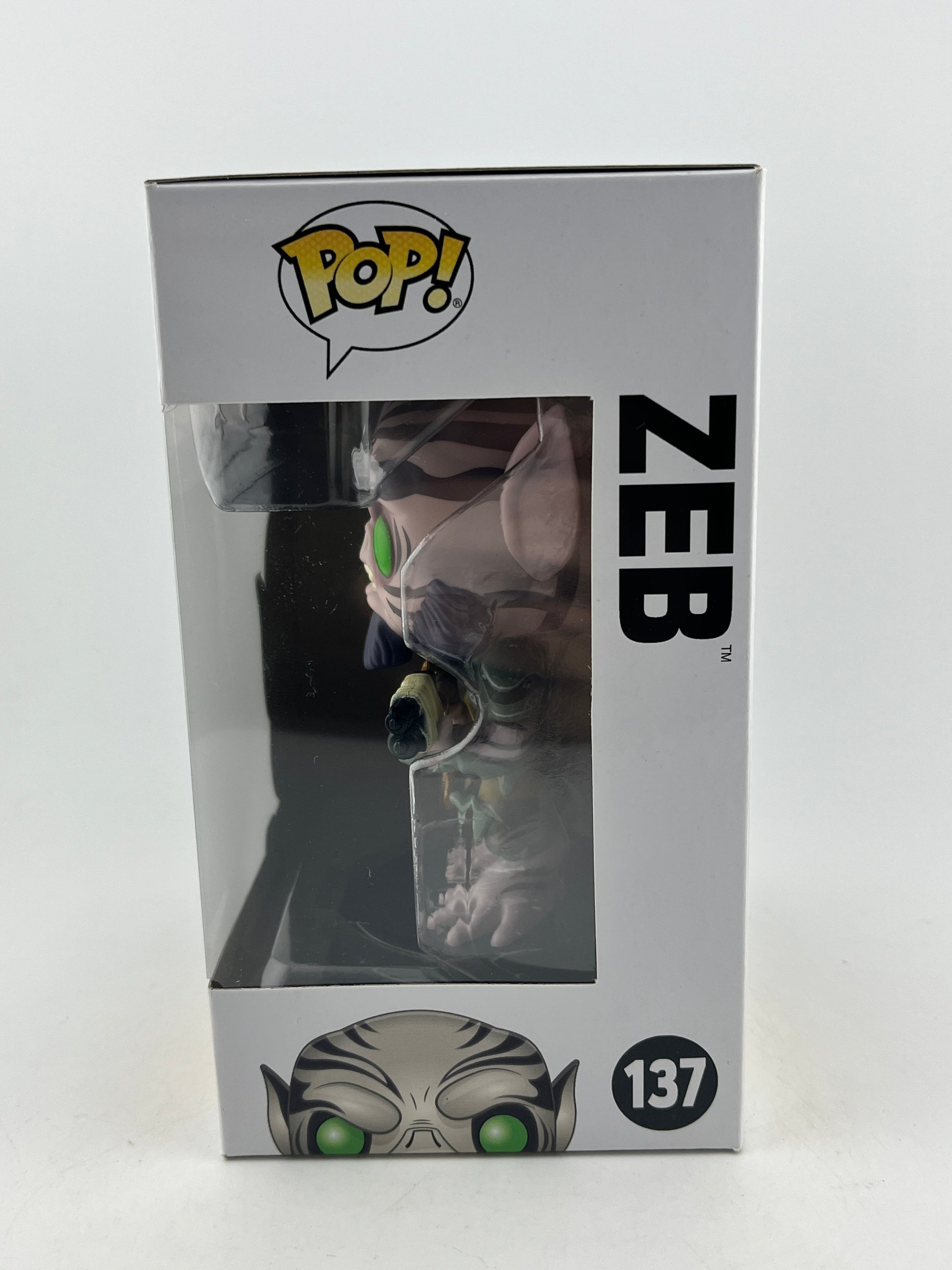 Funko POP! Star Wars Rebels - Zeb #137 - Vinyl Collectable FRENLY BRICKS - Open 7 Days