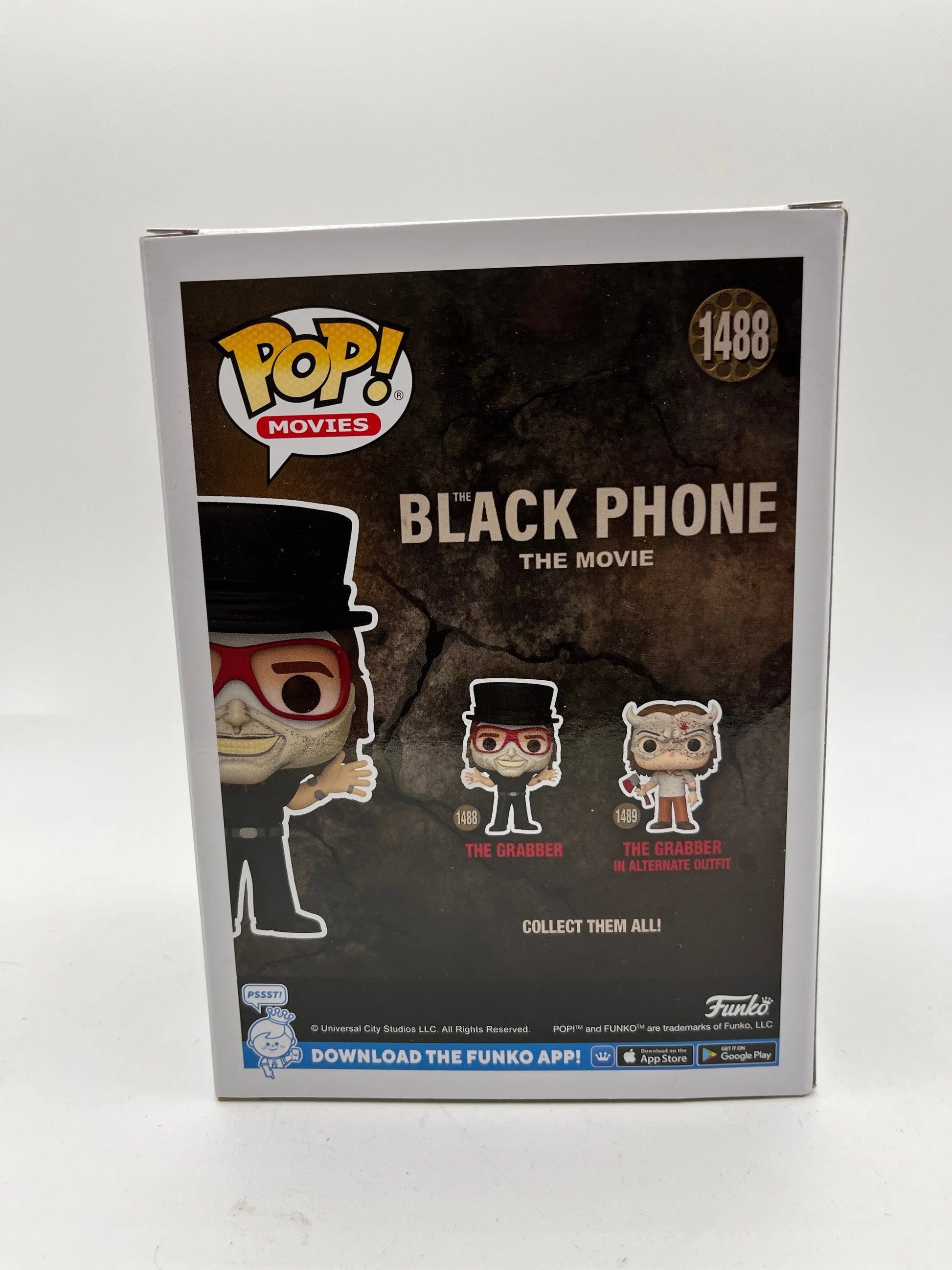 Funko POP! Movies - Black Phone The Grabber #1488 FRENLY BRICKS - Open 7 Days