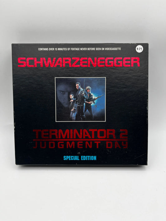 Schwarzenegger Terminator Two Judgement Day Special Edition VHS ￼ FRENLY BRICKS - Open 7 Days