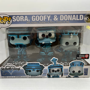 Funko POP! Disney Kingdom Hearts - Sora, Goofy, & Donald (3 Pack) - GameStop Exclusive FRENLY BRICKS - Open 7 Days