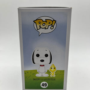 Funko Pop Vinyl Peanuts Snoopy & Woodstock #49 FRENLY BRICKS - Open 7 Days