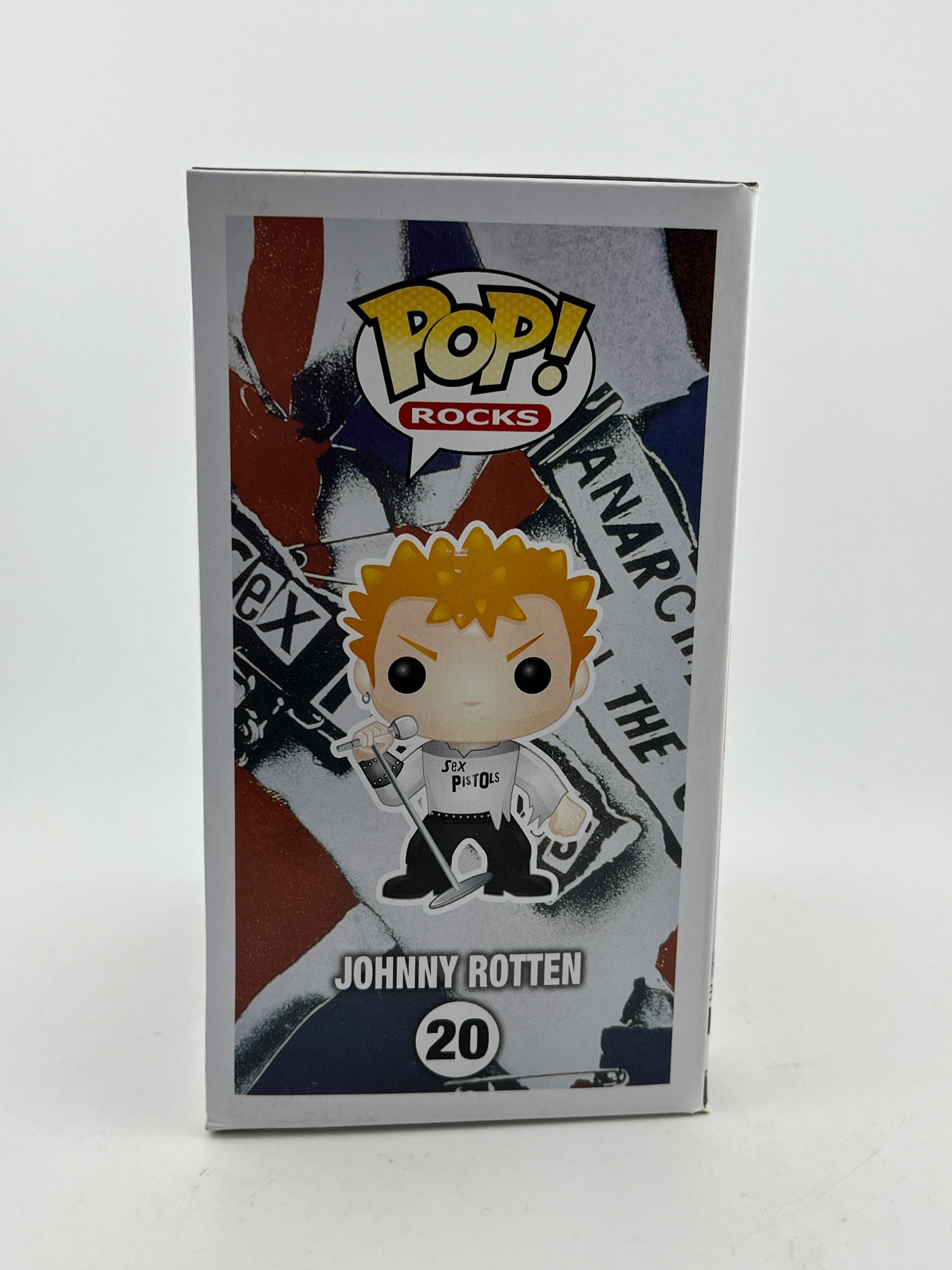 Funko POP! Rocks Sec Pistols - Johnny Rotten #20 - Vinyl Collectable FRENLY BRICKS - Open 7 Days