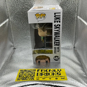 Pop Vinyl Star Wars 482 Luke Skywalker With Grogu FRENLY BRICKS - Open 7 Days