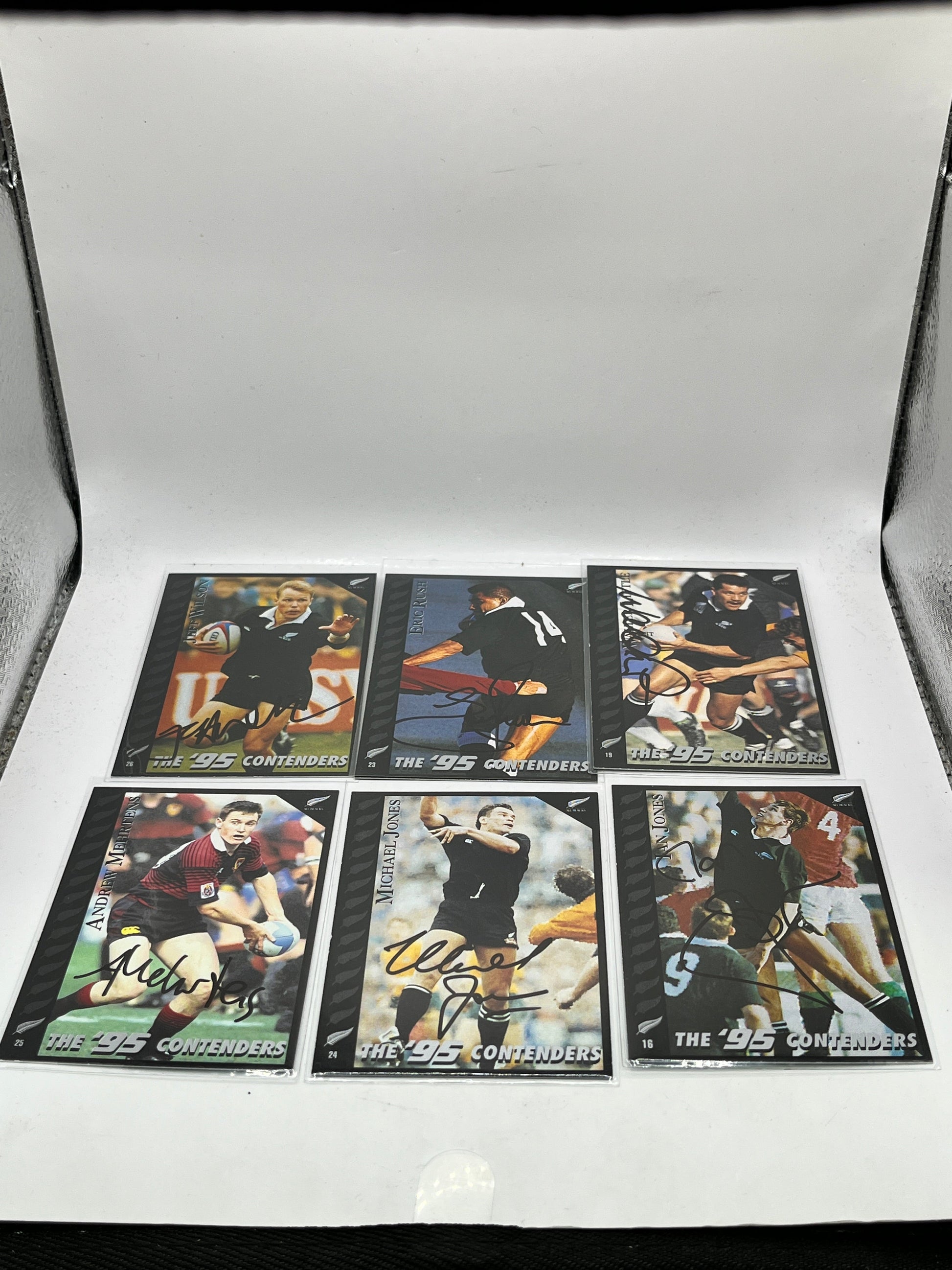 The 95’ All Blacks Contenders - Lot Of 12 Autographed Cards - 1995 FRENLY BRICKS - Open 7 Days