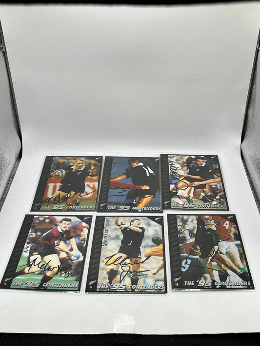 The 95’ All Blacks Contenders - Lot Of 12 Autographed Cards - 1995 FRENLY BRICKS - Open 7 Days