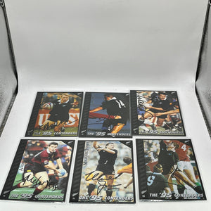 The 95’ All Blacks Contenders - Lot Of 12 Autographed Cards - 1995 FRENLY BRICKS - Open 7 Days