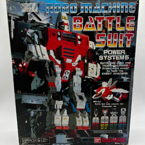 Vintage 1984 Bandai Gobots Robo Machine Battle Suit Power System 5 FRENLY BRICKS - Open 7 Days