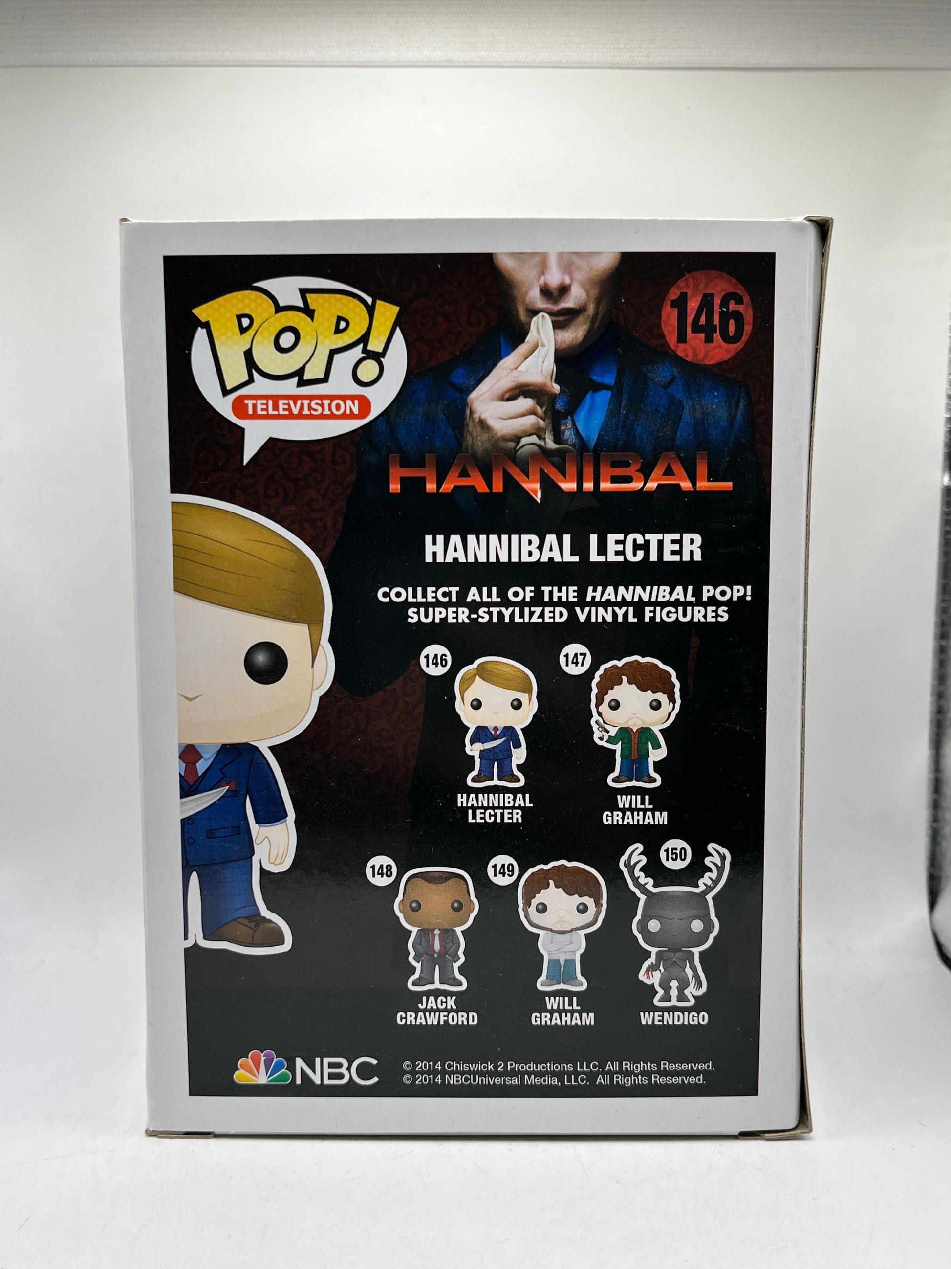 Funko POP! Television Hannibal - Hannibal Lecter #146 - Vinyl Collectable FRENLY BRICKS - Open 7 Days