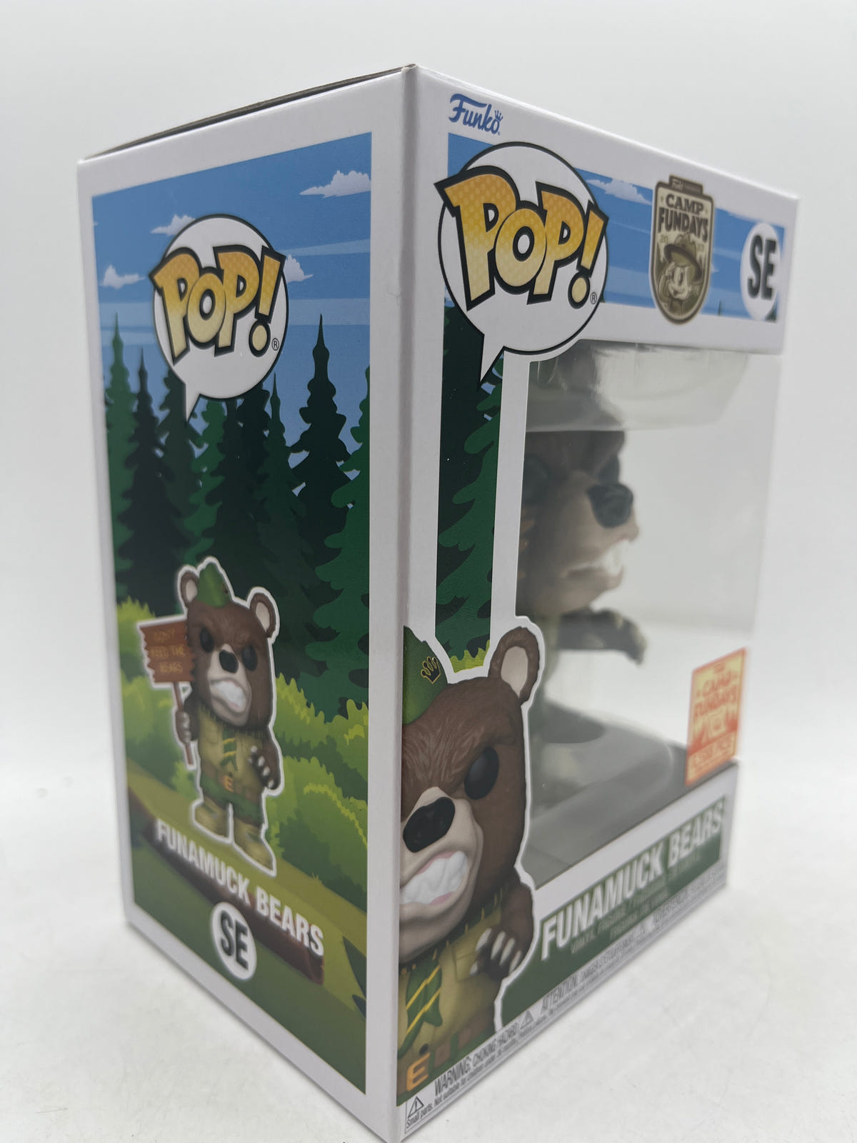 Funko Pop! Vinyl: Funko Funamuck Bears Box Of Fun SE 6500 Camp Fundays, photo 2 image 2