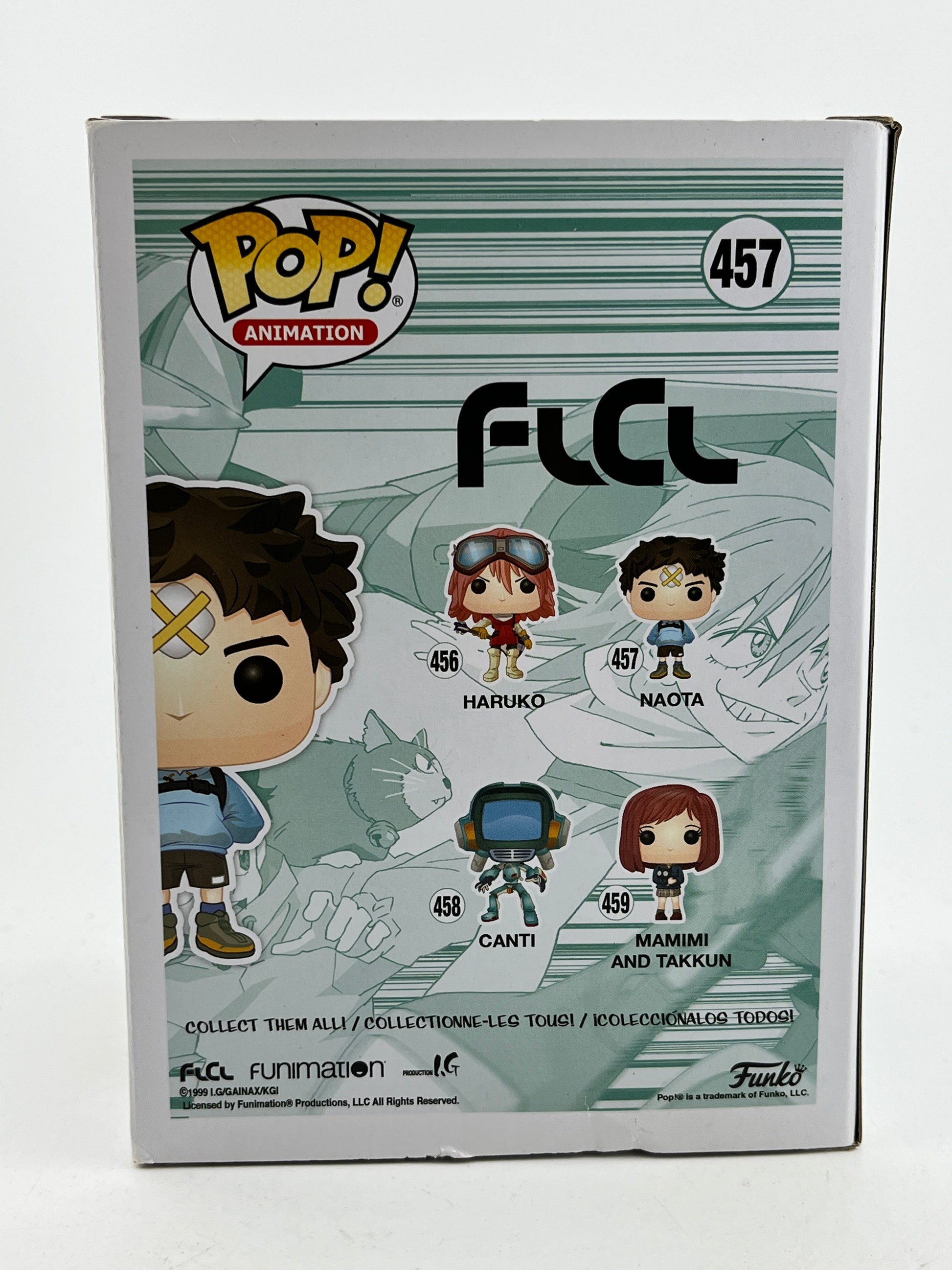 Funko POP! Animation FLCL - Naota #457 - Vinyl Collectable FRENLY BRICKS - Open 7 Days