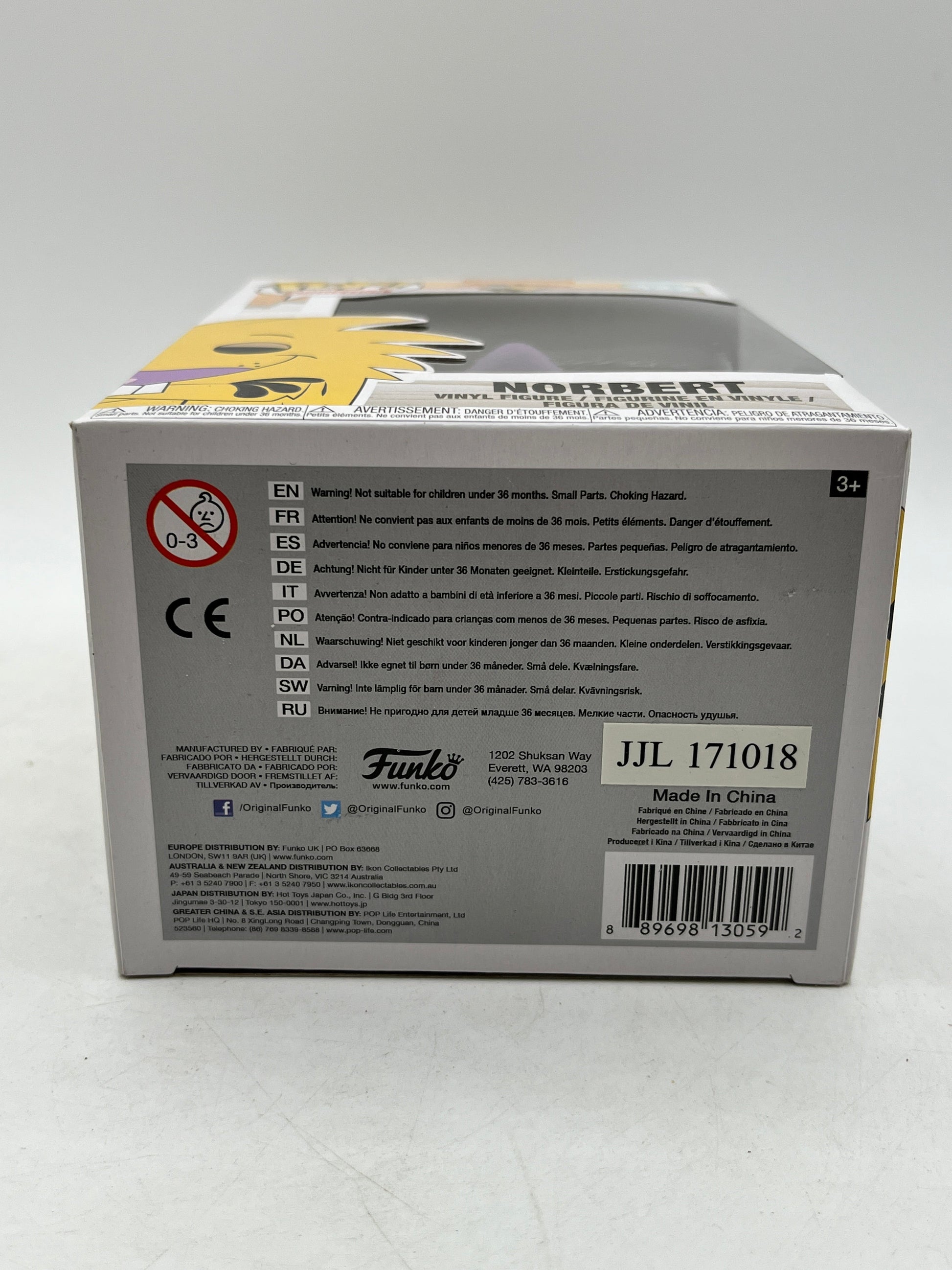 Funko POP! Animation The Angry Beavers - Norbert #322 - Vinyl Collectable FRENLY BRICKS - Open 7 Days