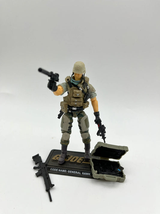 G.I Joe General Clayton “Hawk” Abernathy v6 All Accessories FRENLY BRICKS - Open 7 Days