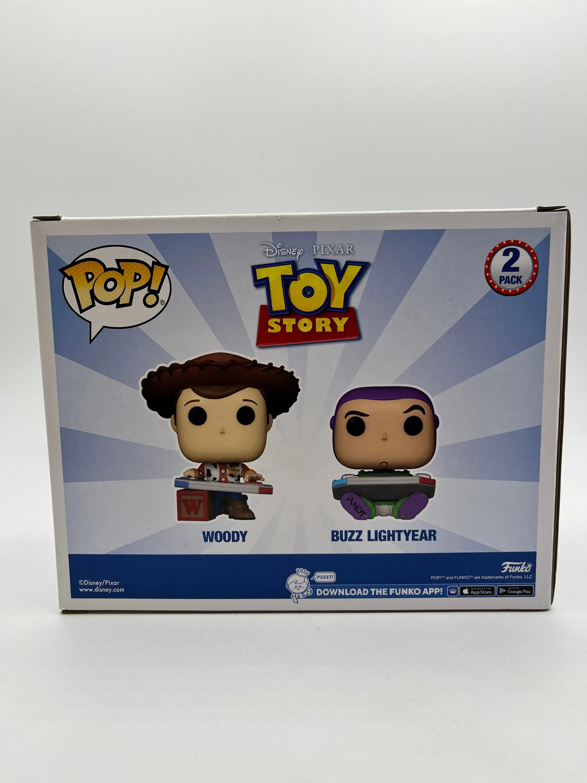 Funko POP! Disney Pixar Toy Story Woody & Buzz Lightyear 2-Pack Vinyl Collectable FRENLY BRICKS - Open 7 Days