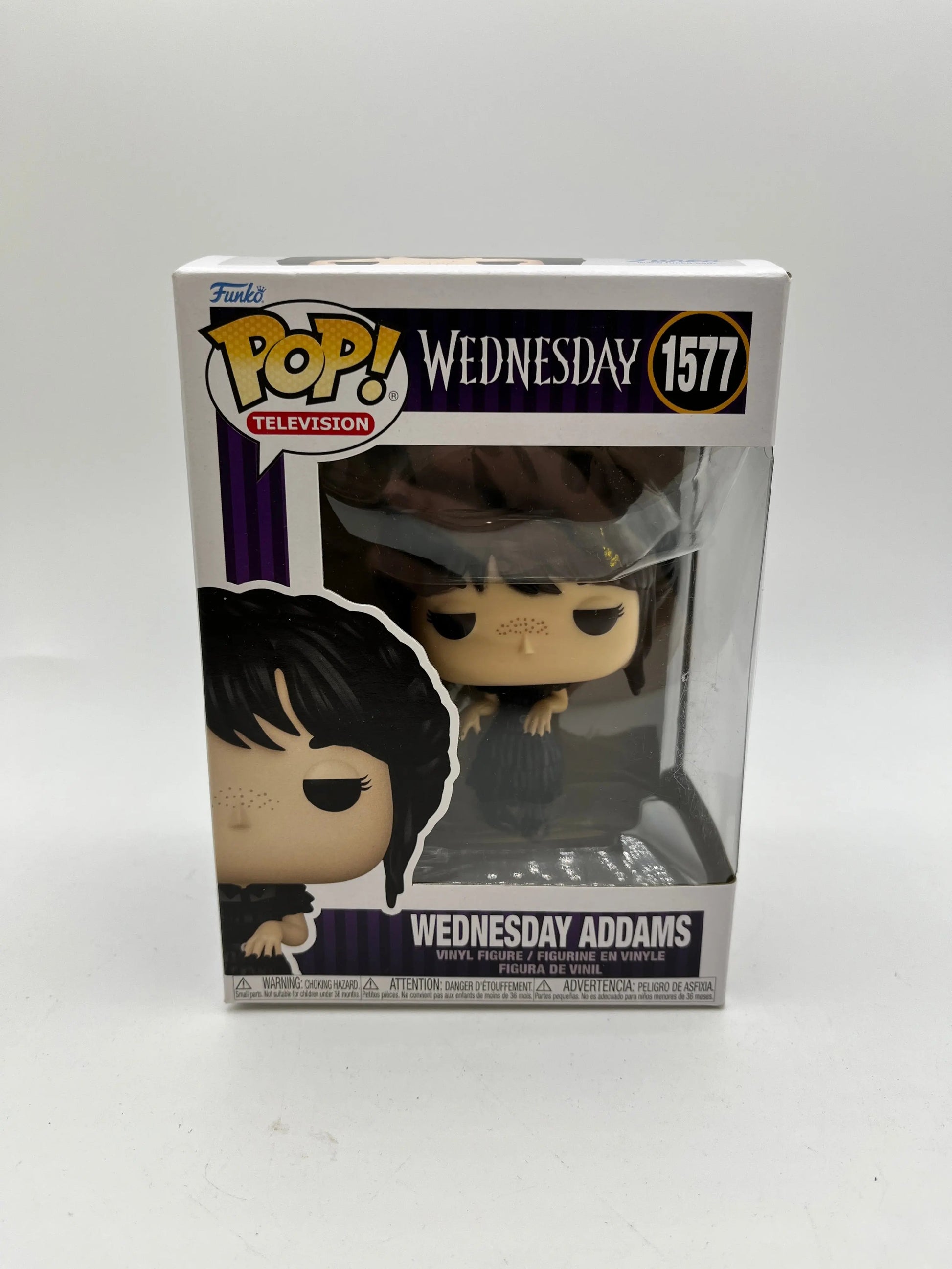Funko POP! Television Wednesday - Wednesday Addams #1577 FRENLY BRICKS - Open 7 Days