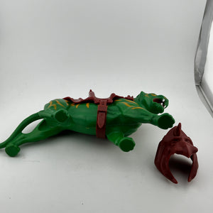 Vintage He-Man Battle Cat - Masters Of The Universe Mattel - 1982 FRENLY BRICKS - Open 7 Days