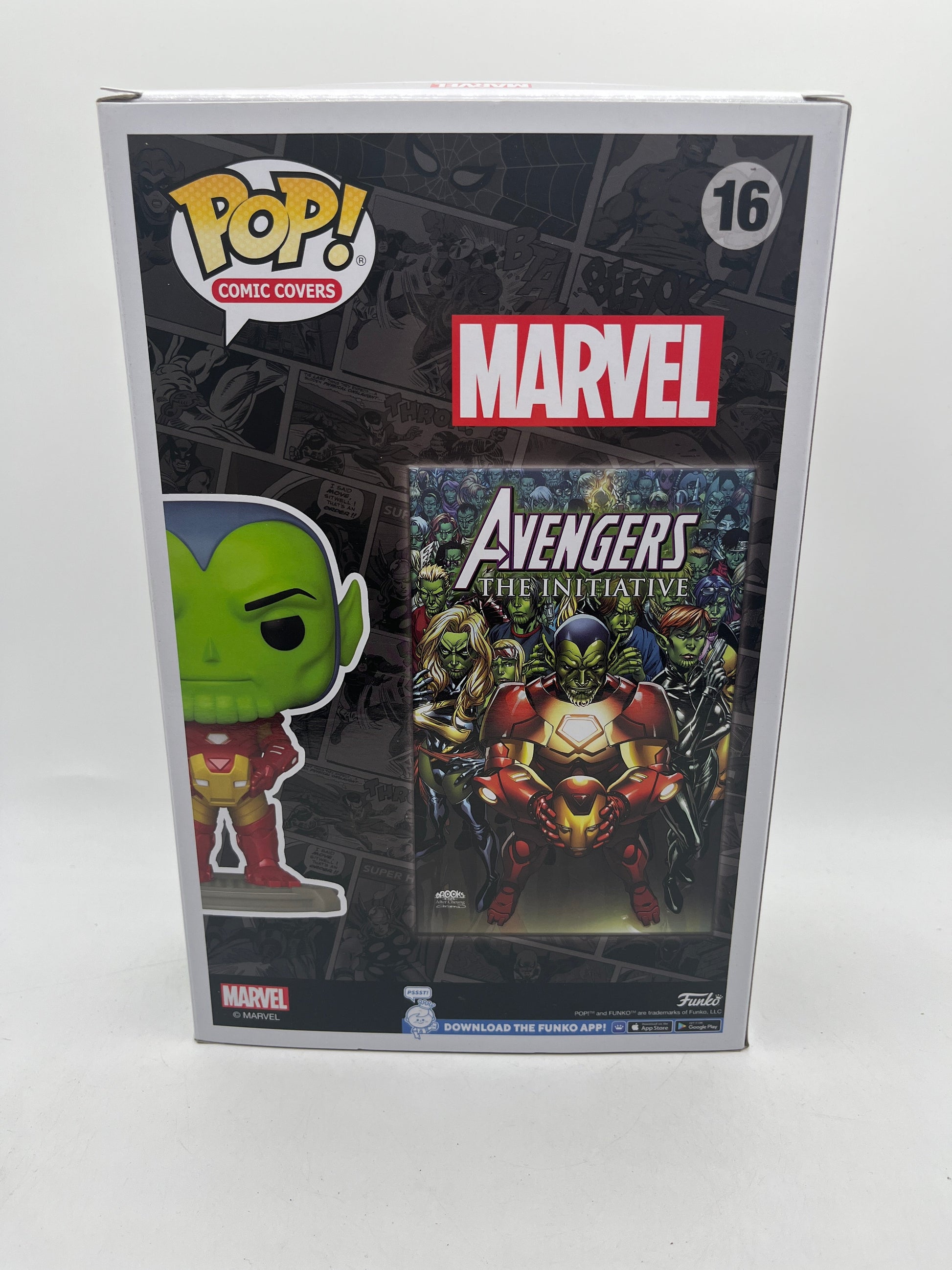 Funko Pop! Comic Book Cover Marvel "Skrull As Iron Man" #16 +combinedshipping FRENLY BRICKS - Open 7 Days