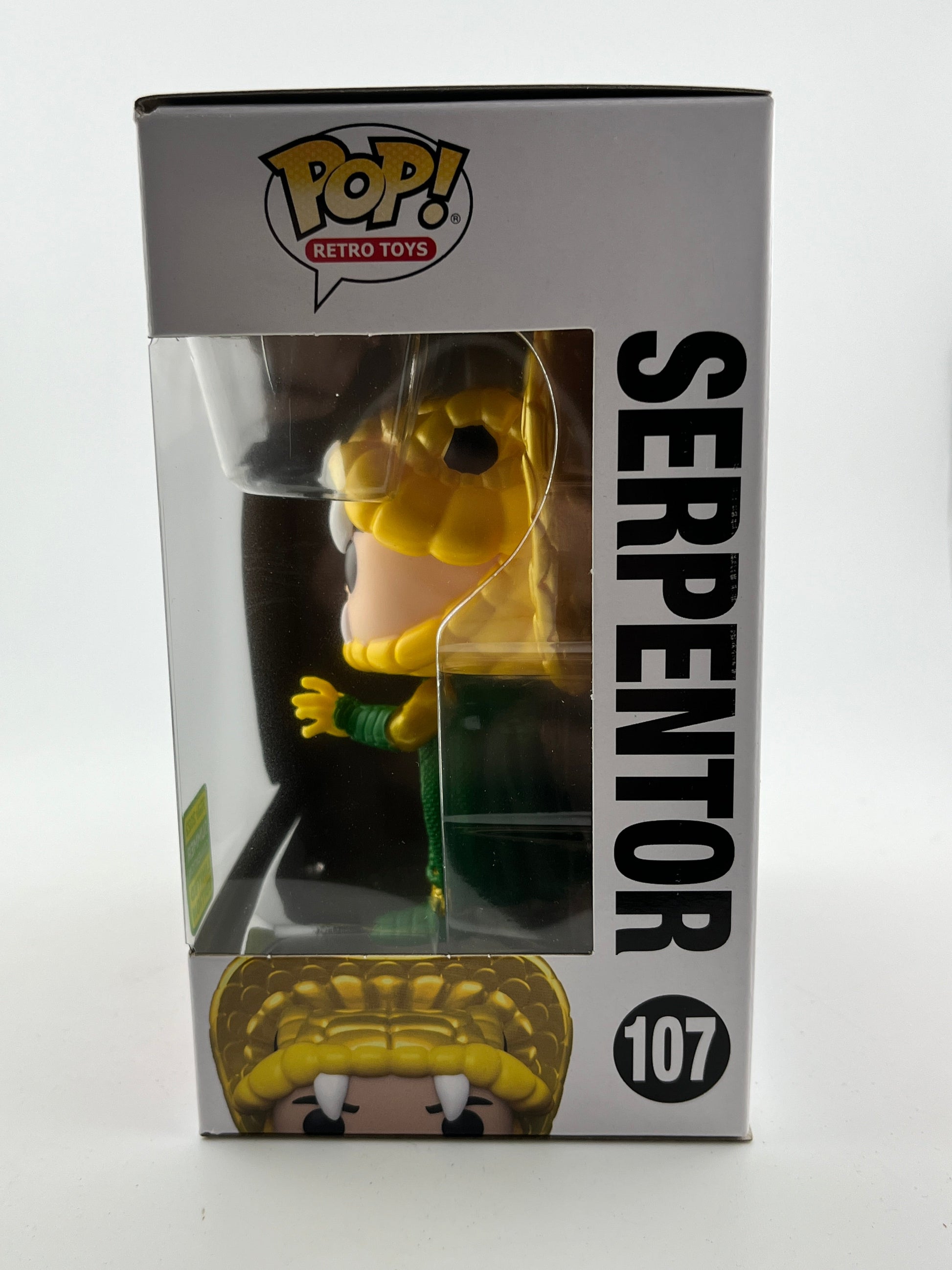 Funko POP! Retro Toys G.I.Joe - Serpentor #107 - 2022 Summer Limited Edition FRENLY BRICKS - Open 7 Days