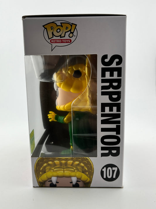 Funko POP! Retro Toys G.I.Joe - Serpentor #107 - 2022 Summer Limited Edition FRENLY BRICKS - Open 7 Days