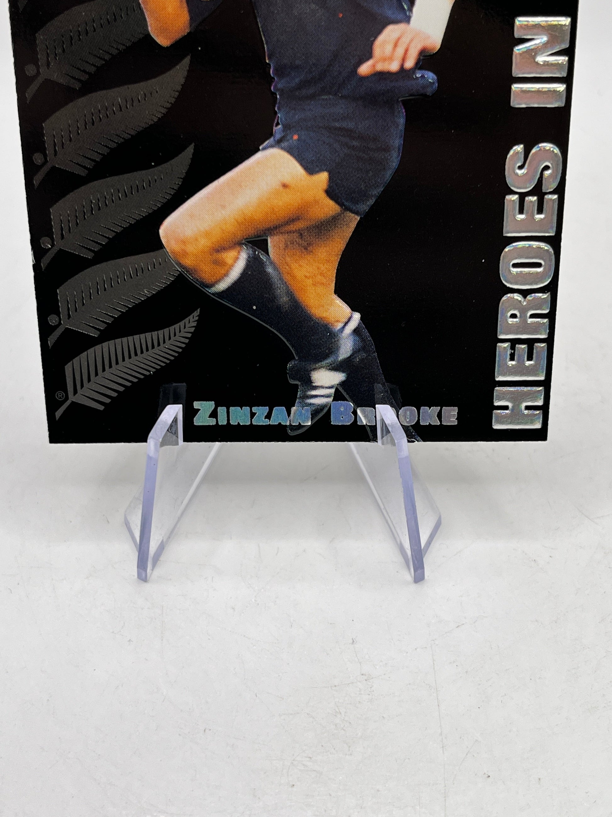 Zinzan Brooke - 1995 Dynamic Marketing All Blacks -  Heroes In Black FRENLY BRICKS - Open 7 Days