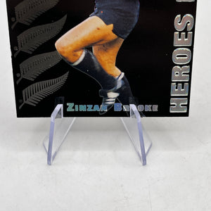 Zinzan Brooke - 1995 Dynamic Marketing All Blacks -  Heroes In Black FRENLY BRICKS - Open 7 Days