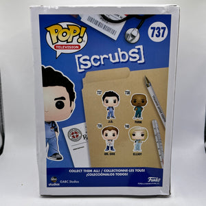 Funko POP! Television [Scrubs] - J.D. #737 - Vinyl Collectable FRENLY BRICKS - Open 7 Days