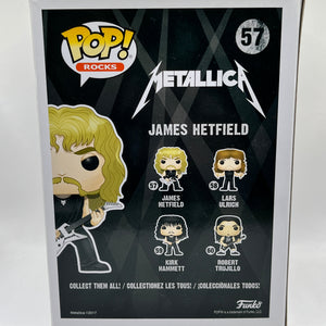 Funko POP! Rocks - Metallica - James Hetfield #57 - Vinyl Collectable FRENLY BRICKS - Open 7 Days