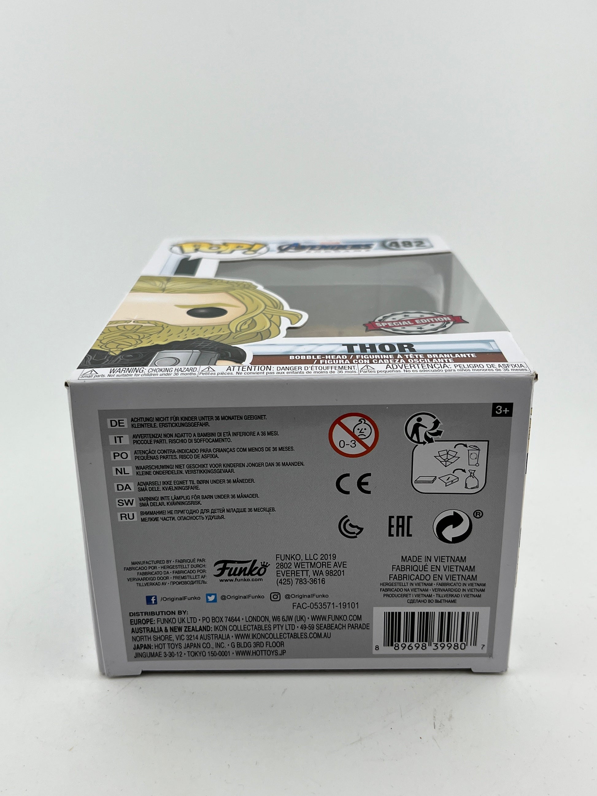 Funko POP! Marvel Avengers Endgame - Thor #482 - Special Edition FRENLY BRICKS - Open 7 Days