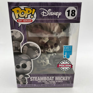 Funko POP! Disney Art Series Limited Edition Steamboat Mickey #18 FRENLY BRICKS - Open 7 Days